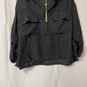 Max Studio Pullover Top Black Women’s Medium